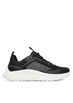 Sneakersy Calvin Klein Light Eva Run Lup Transp Ripst HW0HW02998 Czarny ze sklepu eobuwie.pl w kategorii Buty sportowe damskie - zdjęcie 188656641