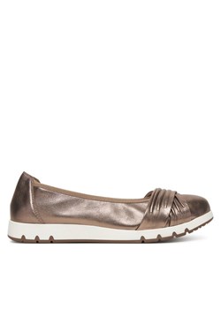 Baleriny Caprice 9-22118-44 Beżowy ze sklepu eobuwie.pl w kategorii Balerinki - zdjęcie 188656654