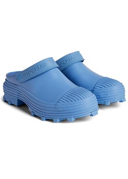 Camper Skórzane chodaki w kolorze błękitnym ze sklepu Limango Polska w kategorii Klapki damskie - zdjęcie 188657831