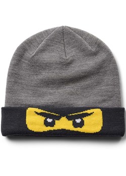LEGO Czapka beanie "Lwantony 710" w kolorze szarym ze sklepu Limango Polska w kategorii Czapki dziecięce - zdjęcie 188658691