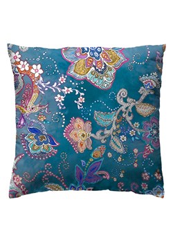 ethere Perkalowa poszewka "Nordic" w kolorze granatowym na poduszkę ze sklepu Limango Polska w kategorii Poduszki dekoracyjne - zdjęcie 188659802