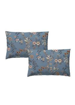 Monsun Poszewki (2 szt.) "Goa" w kolorze niebieskim na poduszkę ze sklepu Limango Polska w kategorii Poduszki dekoracyjne - zdjęcie 188659870