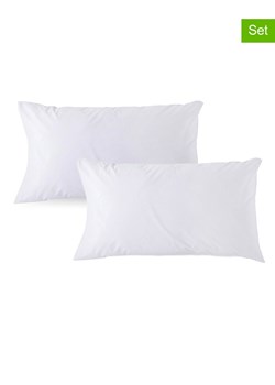 Monsun Poszewki (2 szt.) "Sakura" w kolorze białym ze sklepu Limango Polska w kategorii Poduszki dekoracyjne - zdjęcie 188659890