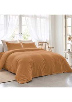 ethere Perkalowa poszwa "Sakura" w kolorze musztardowym na kołdrę ze sklepu Limango Polska w kategorii Pościele - zdjęcie 188659963