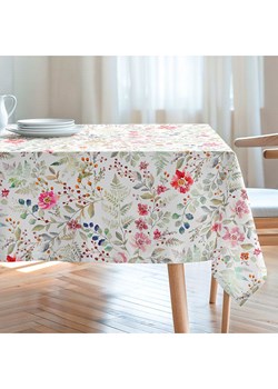 Mint Rugs Obrus "Floral And Tropical Lili" w kolorze biało-różowo-zielonym ze sklepu Limango Polska w kategorii Obrusy i bieżniki - zdjęcie 188660012