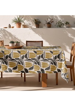 Mint Rugs Obrus "Nordic Nekane" w kolorze biało-żółto-szarym ze sklepu Limango Polska w kategorii Obrusy i bieżniki - zdjęcie 188660144