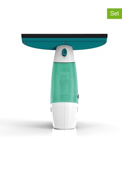 Leifheit 3-częściowy zestaw "Dry&amp;Clean" w kolorze turkusowym ze sklepu Limango Polska w kategorii Akcesoria kuchenne - zdjęcie 188660184