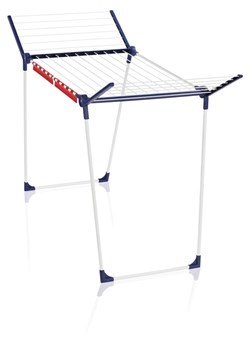 Leifheit Suszarka "Pegasus 180 Solid" w kolorze granatowym na pranie - 157 x 87 x 66 cm ze sklepu Limango Polska w kategorii Akcesoria łazienkowe - zdjęcie 188660260