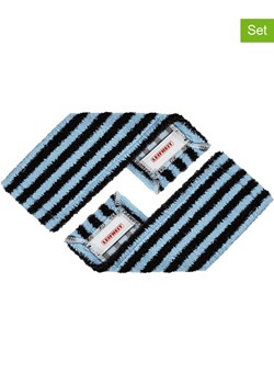 Leifheit Nakładki (2 szt.) w kolorze czarno-błękitnym do mopa ze sklepu Limango Polska w kategorii Akcesoria kuchenne - zdjęcie 188660362