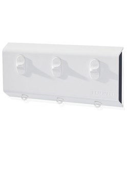 Leifheit Suszarka ścienna "Rollfix 150 Triple Longline" w kolorze białym - dł. 34 cm ze sklepu Limango Polska w kategorii Akcesoria łazienkowe - zdjęcie 188660453