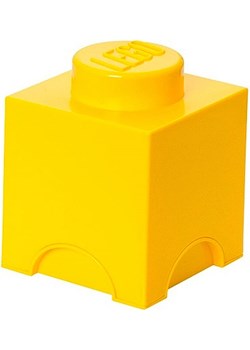 LEGO Pojemnik "Brick 1" w kolorze żółtym - 12,5 x 18 x 12,5 cm ze sklepu Limango Polska w kategorii Pojemniki kuchenne - zdjęcie 188660743