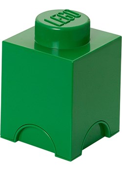 LEGO Pojemnik "Brick 1" w kolorze zielonym - 12,5 x 18 x 12,5 cm ze sklepu Limango Polska w kategorii Pojemniki kuchenne - zdjęcie 188660744