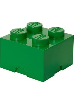 LEGO Pojemnik "Brick 4" w kolorze zielonym - 25 x 18 x 25 cm ze sklepu Limango Polska w kategorii Pojemniki kuchenne - zdjęcie 188660763