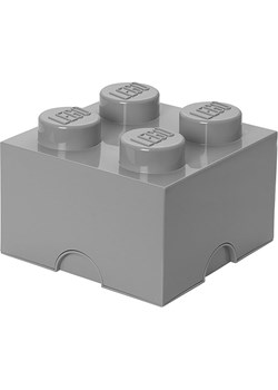 LEGO Pojemnik "Brick 4" w kolorze szarym - 25 x 18 x 25 cm ze sklepu Limango Polska w kategorii Pojemniki kuchenne - zdjęcie 188660770