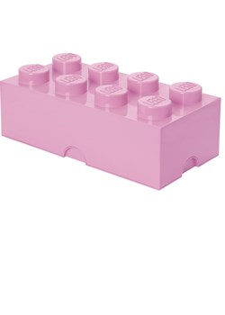 LEGO Pojemnik "Brick 8" w kolorze jasnoróżowym - 50 x 18 x 25 cm ze sklepu Limango Polska w kategorii Pojemniki kuchenne - zdjęcie 188660793