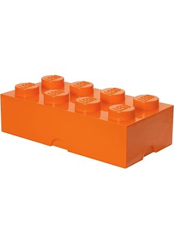 LEGO Pojemnik "Brick 8" w kolorze pomarańczowym - 50 x 18 x 25 cm ze sklepu Limango Polska w kategorii Pojemniki kuchenne - zdjęcie 188660800