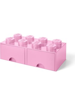 LEGO Pojemnik "Brick 8" w kolorze jasnoróżowym z szufladami - 50 x 18 x 25 cm ze sklepu Limango Polska w kategorii Pojemniki kuchenne - zdjęcie 188660850