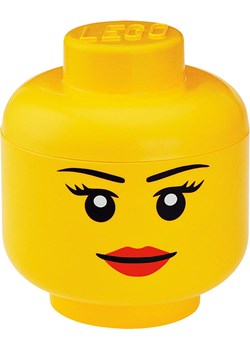 LEGO Pojemnik "Girl" w kolorze żółtym - wys. 18,5 x Ø 16 cm ze sklepu Limango Polska w kategorii Pojemniki kuchenne - zdjęcie 188660981