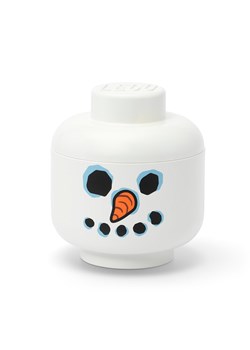 LEGO Pojemnik "Snowman" w kolorze białym - wys. 19,5 x Ø 16 cm ze sklepu Limango Polska w kategorii Pojemniki kuchenne - zdjęcie 188660994