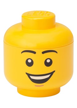 LEGO Pojemnik "Happy Boy" w kolorze żółtym - wys. 11,5 x Ø 10,2 cm ze sklepu Limango Polska w kategorii Pojemniki kuchenne - zdjęcie 188661024