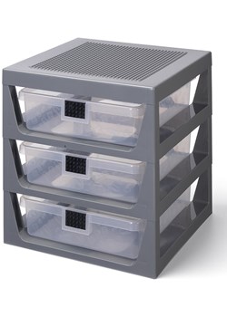 LEGO Regał w kolorze szarym - 34,6 x 32,6 x 37,9 cm ze sklepu Limango Polska w kategorii Meble dziecięce - zdjęcie 188661121