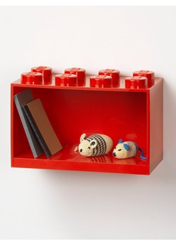 LEGO Regał ścienny "8 Knobs" w kolorze czerwonym - 31,8 x 21,3 x 16 cm ze sklepu Limango Polska w kategorii Meble dziecięce - zdjęcie 188661160