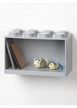 LEGO Regał ścienny "8 Knobs" w kolorze szarym - 31,8 x 21,3 x 16 cm ze sklepu Limango Polska w kategorii Meble dziecięce - zdjęcie 188661164