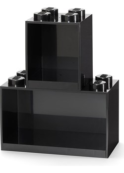 LEGO Regał "Brick" w kolorze czarnym - 21,5 x 32 x 16 cm ze sklepu Limango Polska w kategorii Meble dziecięce - zdjęcie 188661171