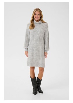 Cream Sukienka dzianinowa w kolorze jasnoszarym ze sklepu Limango Polska w kategorii Sukienki - zdjęcie 188661754