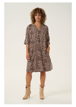 Cream Sukienka w kolorze jasnobrązowo-czarnym ze sklepu Limango Polska w kategorii Sukienki - zdjęcie 188661794