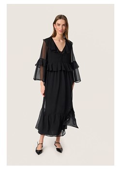 Soaked in Luxury Sukienka w kolorze czarnym ze sklepu Limango Polska w kategorii Sukienki - zdjęcie 188662263