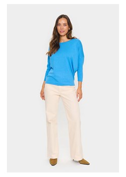 SAINT TROPEZ Sweter w kolorze niebieskim ze sklepu Limango Polska w kategorii Swetry damskie - zdjęcie 188662331