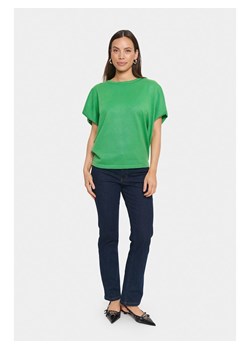 SAINT TROPEZ Sweter w kolorze zielonym ze sklepu Limango Polska w kategorii Swetry damskie - zdjęcie 188662472