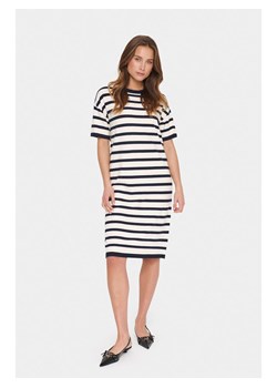SAINT TROPEZ Sukienka w kolorze biało-czarnym ze sklepu Limango Polska w kategorii Sukienki - zdjęcie 188662714