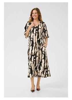 CULTURE Sukienka w kolorze czarno-kremowym ze sklepu Limango Polska w kategorii Sukienki - zdjęcie 188662983