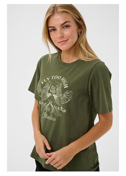 CULTURE Koszulka w kolorze zielonym ze sklepu Limango Polska w kategorii Bluzki damskie - zdjęcie 188663141