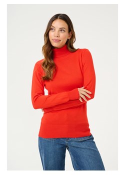 Kaffe Golf "Astrid" w kolorze czerwonym ze sklepu Limango Polska w kategorii Swetry damskie - zdjęcie 188663260