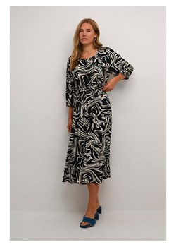 Kaffe Sukienka w kolorze czarno-kremowym ze sklepu Limango Polska w kategorii Sukienki - zdjęcie 188663624