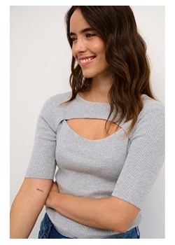 Kaffe Sweter w kolorze jasnoszarym ze sklepu Limango Polska w kategorii Swetry damskie - zdjęcie 188663772