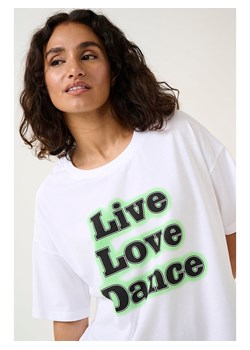 Kaffe Koszulka "Ellen" w kolorze białym ze sklepu Limango Polska w kategorii Bluzki damskie - zdjęcie 188664032