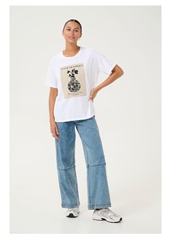 Kaffe Koszulka "Fin" w kolorze białym ze sklepu Limango Polska w kategorii Bluzki damskie - zdjęcie 188664170