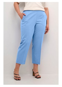KAFFE curve Spodnie chino w kolorze błękitnym ze sklepu Limango Polska w kategorii Spodnie damskie - zdjęcie 188664951