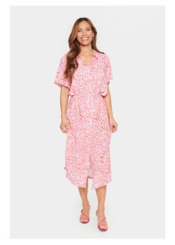SAINT TROPEZ Sukienka w kolorze jasnoróżowo-czerwonym ze sklepu Limango Polska w kategorii Sukienki - zdjęcie 188665220