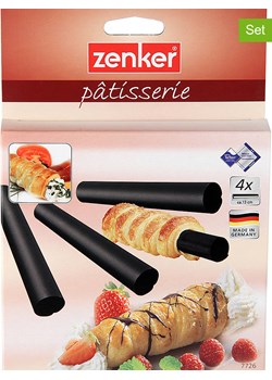 Zenker Rolki (4 szt.) w kolorze czarnym - dł. 13 x Ø 2 cm ze sklepu Limango Polska w kategorii Akcesoria do pieczenia - zdjęcie 188665611