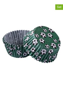 Zenker Foremki papierowe (100 szt.) "Football" w kolorze zielonym do muffinek ze sklepu Limango Polska w kategorii Akcesoria do pieczenia - zdjęcie 188665713