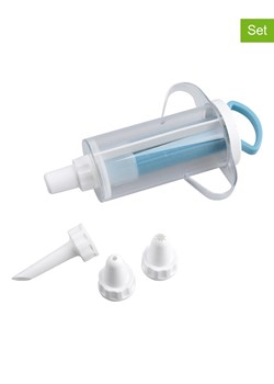 Zenker Strzykawka cukiernicza DUO w kolorze błękitno-białym ze sklepu Limango Polska w kategorii Akcesoria do pieczenia - zdjęcie 188665900