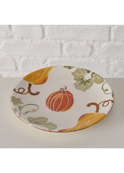 Boltze Talerz śniadaniowy "Ambera" w kolorze biało-pomarańczowym - Ø 15,5 cm ze sklepu Limango Polska w kategorii Naczynia - zdjęcie 188666173