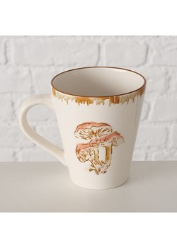 Boltze Kubek jumbo "Trinson" w kolorze kremowo-brązowym - 440 ml ze sklepu Limango Polska w kategorii Naczynia - zdjęcie 188666194