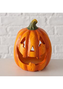 Boltze Świecznik "Zucca" w kolorze pomarańczowym - 9 x 12 cm ze sklepu Limango Polska w kategorii Świeczniki - zdjęcie 188666291