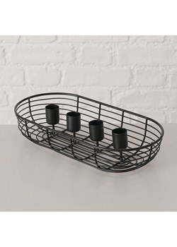 Boltze Świecznik "Matilde" w kolorze czarnym - szer. 28 cm ze sklepu Limango Polska w kategorii Świeczniki - zdjęcie 188666373